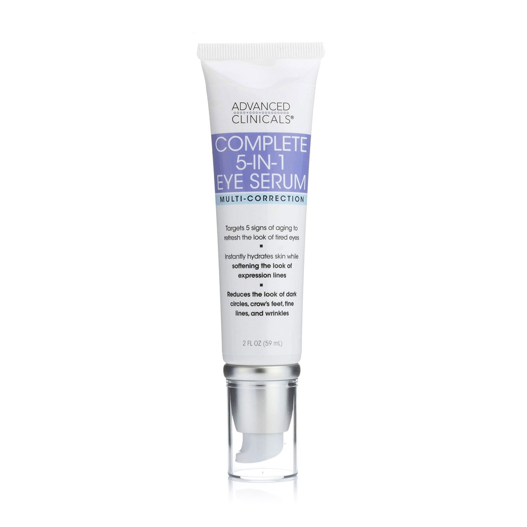 Уцінка! Сироватка для шкіри навколо очей Advanced Clinicals 5-In-1 Eye Serum, 59 мл